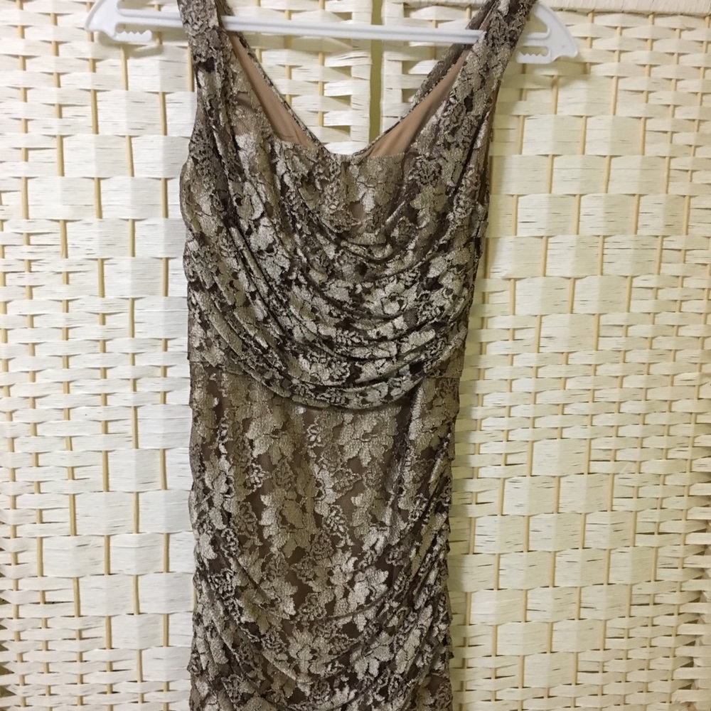 LACE SYMMETRICAL DRESS
